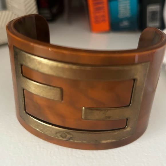 Fendi Jewelry - FENDI cuff bracelet EUC